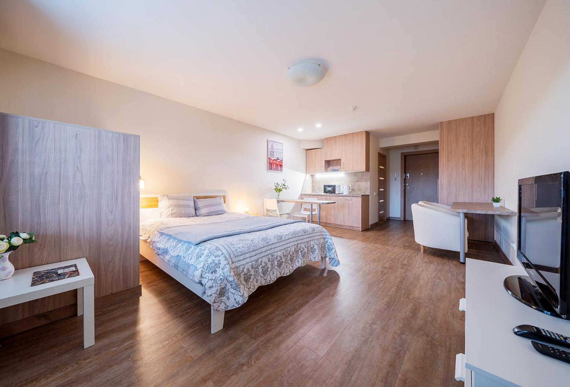 Gyneju Self Check-In Apartments VNO Oda fotoğraf